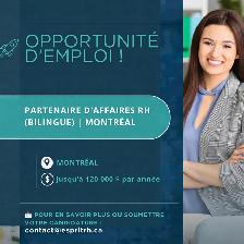 Partenaire d’affaires RH (bilingue)