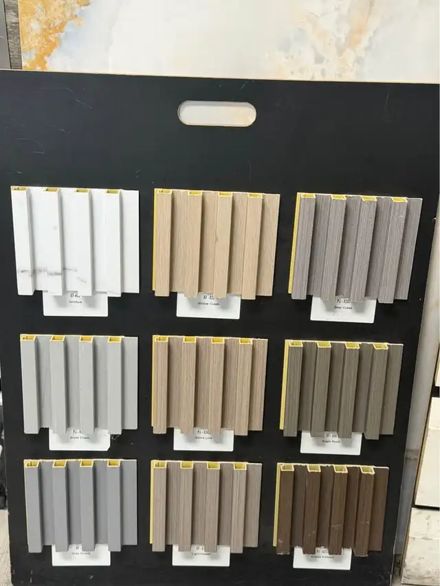 Fluted Wall Panel, Shower Niche, Shower Threshold, Drain