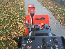 very nice straight gas snow blower winter is coming reliable