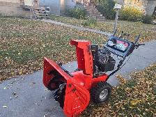 very nice straight gas snow blower winter is coming reliable - Photo 3