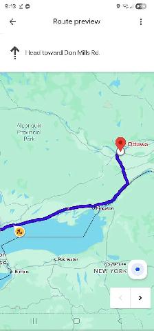 Rideshare - Toronto to Ottawa October 10 Saturday @ 8am