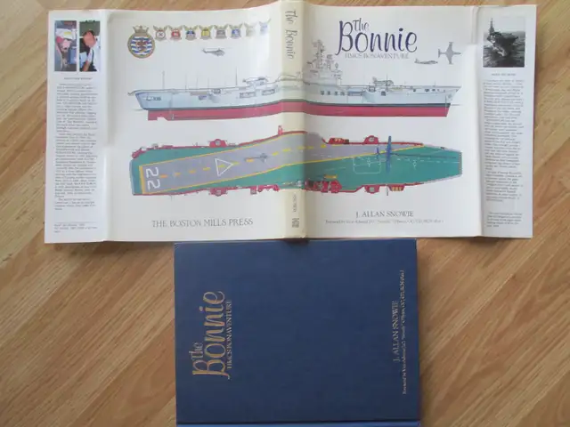 THE BONNIE, HMCS Bonaventure by J. Allan Snowie - 1987 HC Signed