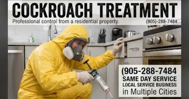 Cockroach removal - Pest Control & Animal Removal