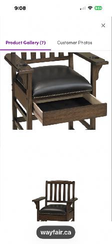 Pool table Observer’s chair and accessories - Photo 4