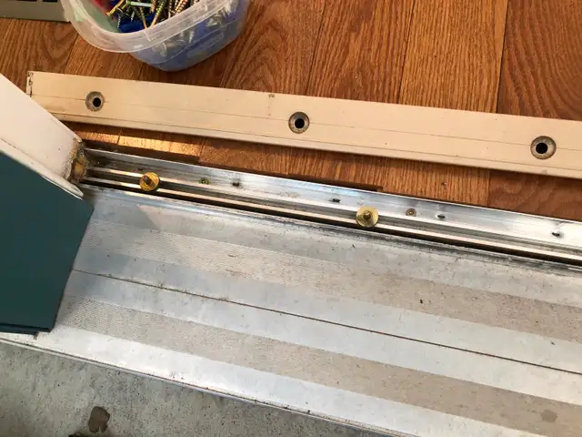 selling, exterior Door threshold adjustment/fiks or replacement.