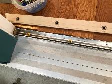 selling, exterior Door threshold adjustment/fiks or replacement.