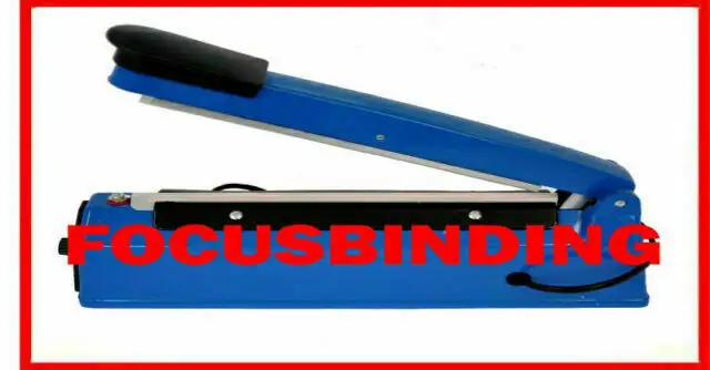 New 16" (400mm) Hand Impulse Poly Plastic Bag Film Heat Sealer