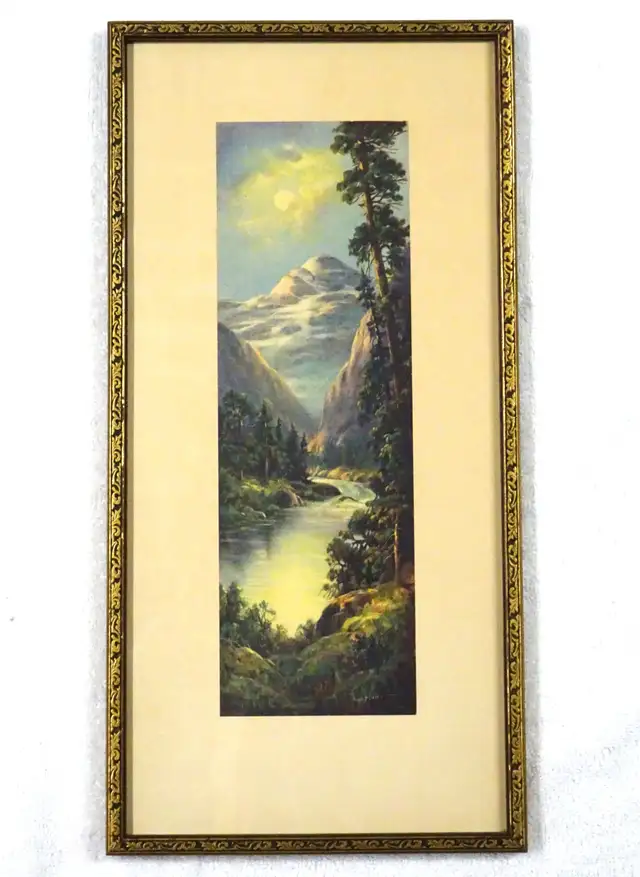 Mid-Century Lithograph 'From the Mountain to the Sea' (OTTAWA)