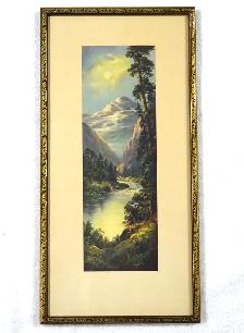Mid-Century Lithograph 'From the Mountain to the Sea' (OTTAWA)