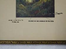 Mid-Century Lithograph 'From the Mountain to the Sea' (OTTAWA) - Photo 5