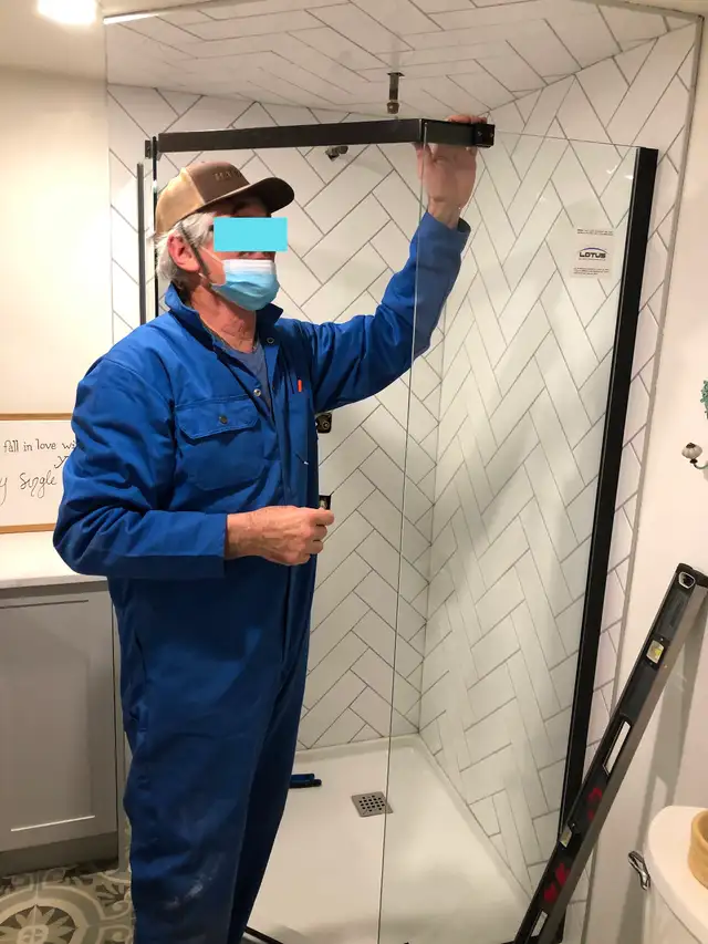 selling-shower glass doors fixing and installing. Please book us