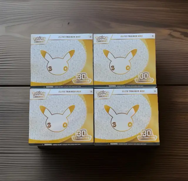 Pokemon 30th anniversary ETB’s