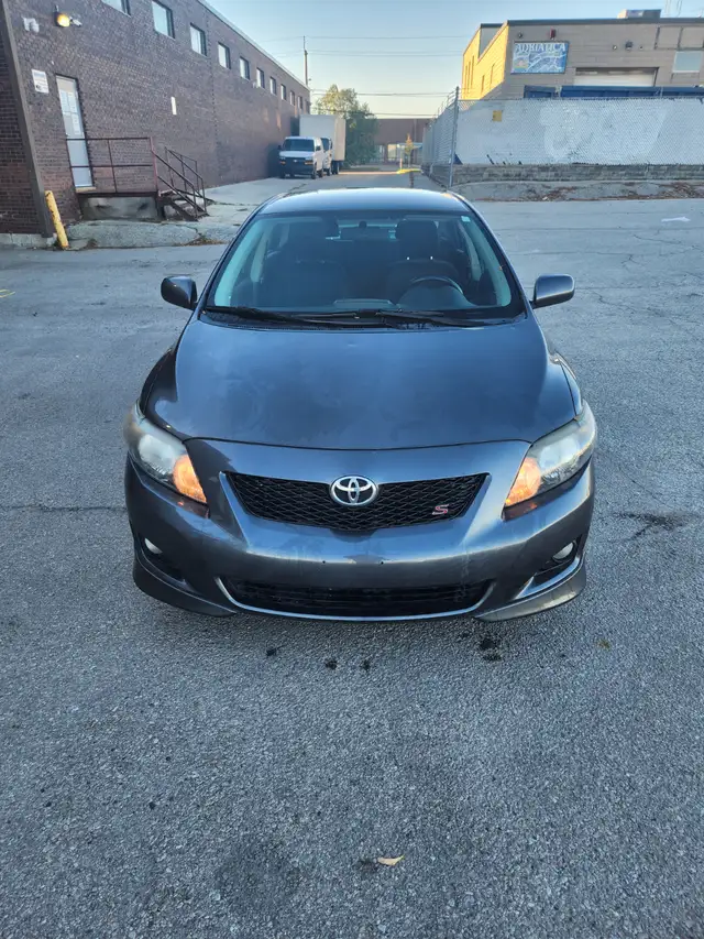 2010 Toyota Corolla S manual transmission