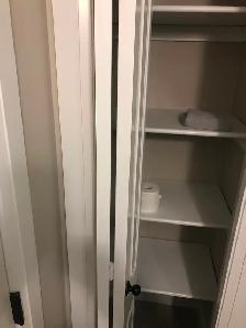 MDF 3/4' thick x16' deep shelves, free estimate.shelf mdf we c - Photo 5