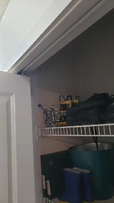 MDF 3/4' thick x16' deep shelves, free estimate.shelf mdf we c - Photo 8