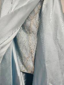 Smile Prince Light Blue Long Formal Dress Size S, EU36, US4, Bra - Photo 4