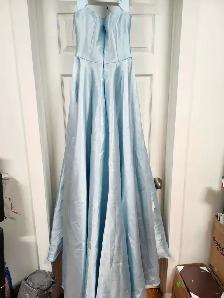 Smile Prince Light Blue Long Formal Dress Size S, EU36, US4, Bra - Photo 6