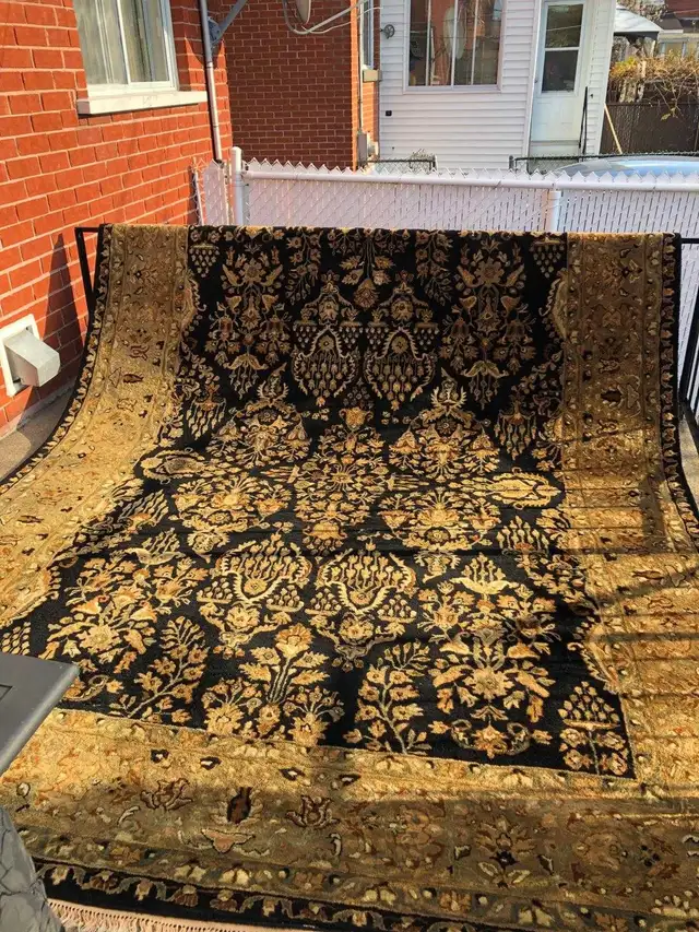 grand tapis jaune/gold
