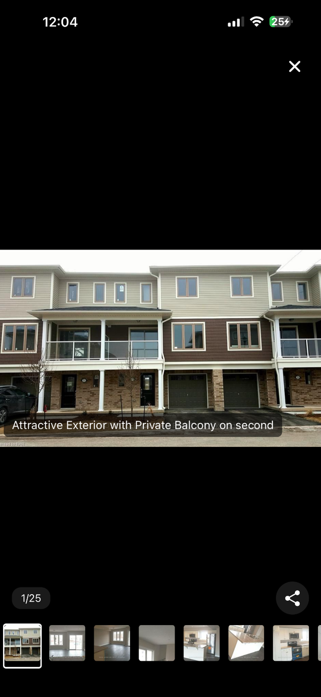 3 bedroom 3 bathrooms Townhouse for rent in St Catherines
