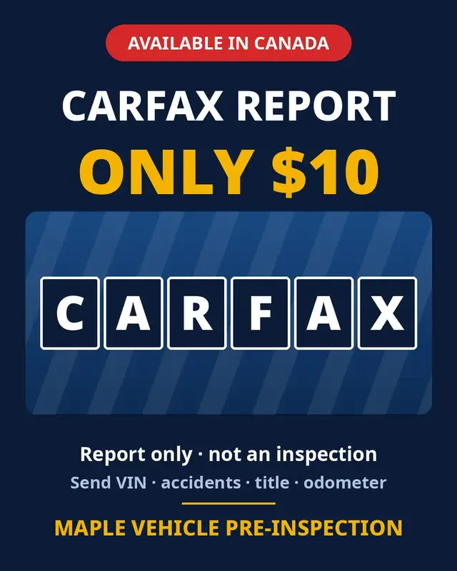 Carfax Vehicle History Report – Fast PDF Delivery ($10)