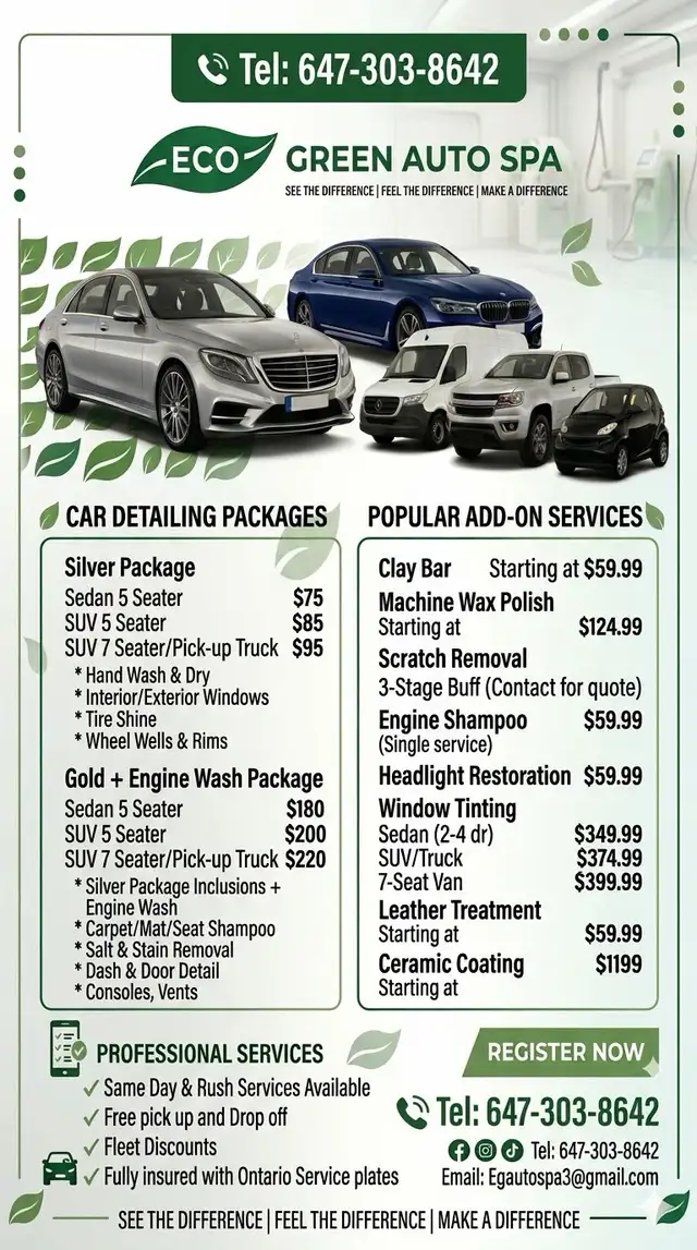 Detailing services