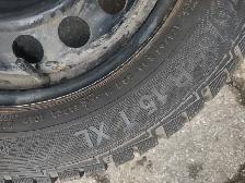 175-65R15x4 pneu hiver Gislaved NordFrost sur jante Toyota Yaris - Photo 5
