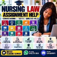 NURSING, LAW ASSIGNMENT HELP, COURSEWORK, TESTS, QUIZZES HELP