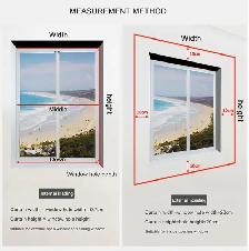Brand New Off-White Blackout Retractable Blind From $9 to $29 - Photo 6