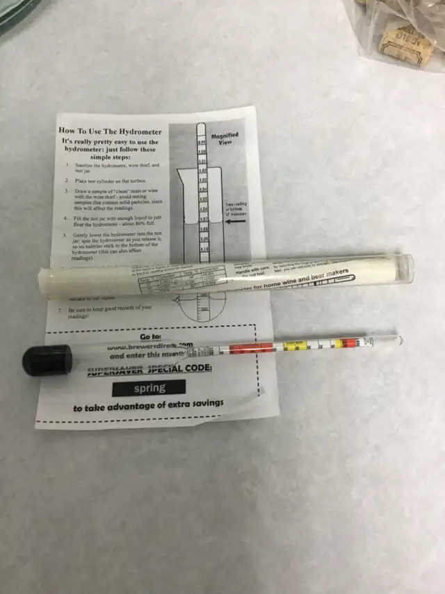 Brewers Direct Hydrometer