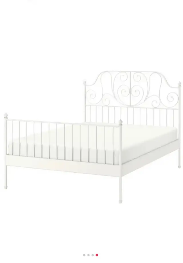 Solid Wood Twin Bed Frame with Storage Drawers – 90% New