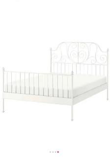 Solid Wood Twin Bed Frame with Storage Drawers – 90% New