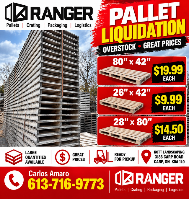 PALLET LIQUIDATION SALE R