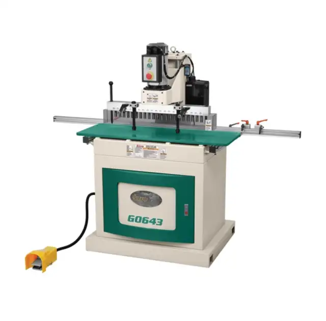 Grizzly 21 spindle line boring machine
