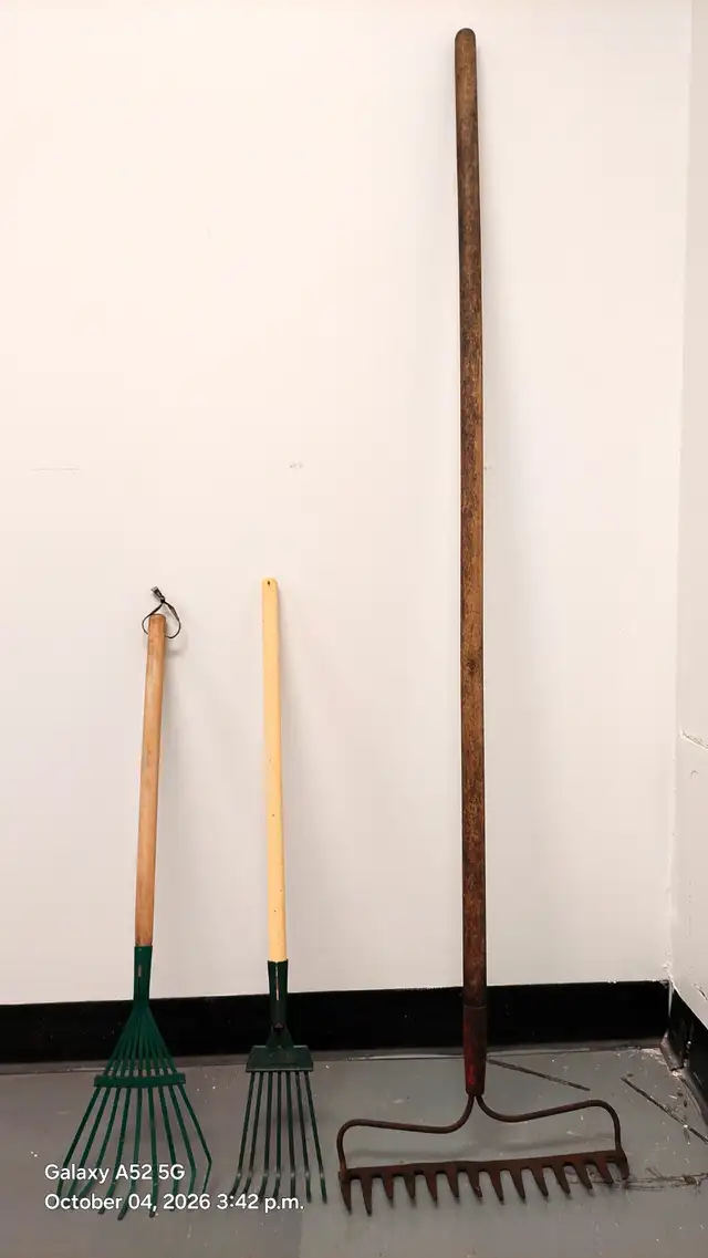 Steel Rake & Shrub Rakes
