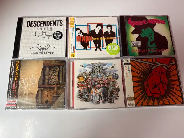 Punk & Metal CD Lot Brand new