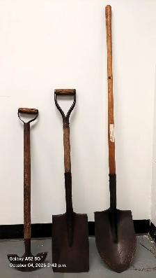 Round Point & Square Point Shovel plus Turf Edger