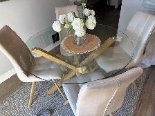 Glass table and chairs - Photo 2