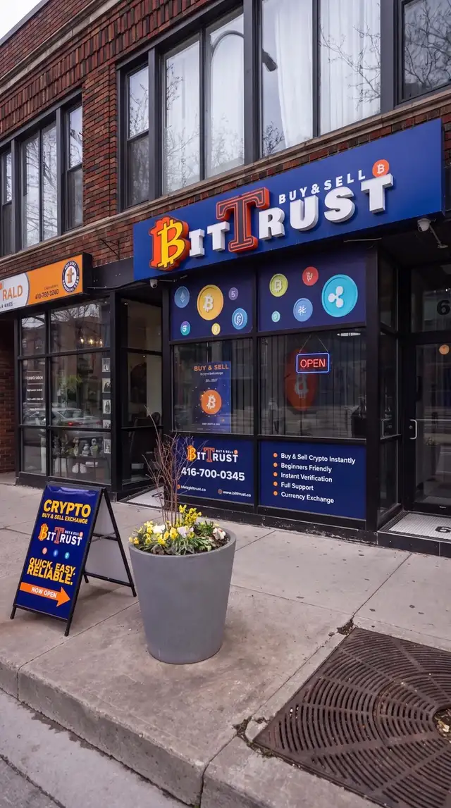 Buy & Sell Bitcoin (BTC) · USDT · ETH — Burlington