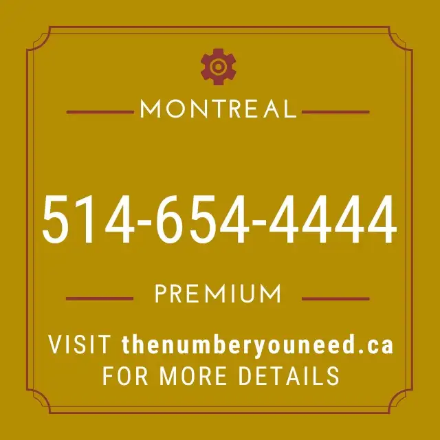 easy to remember 514 montreal exclusive phone numbers for sale