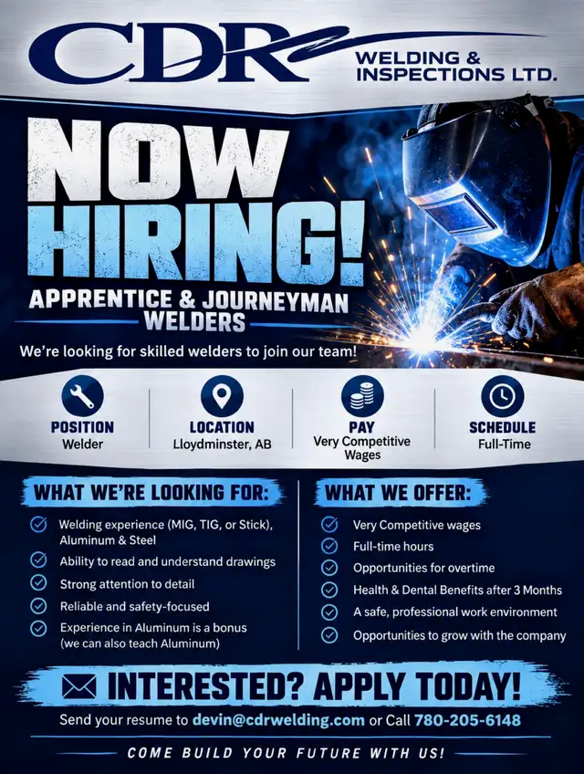 Welder / Fabricator Journeyman or Apprentice