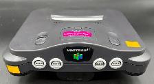 Nintendo 64 Console Complete with One N64 Controller and Wires - Photo 2