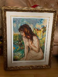 Vintage framed needlepoint - Photo 10