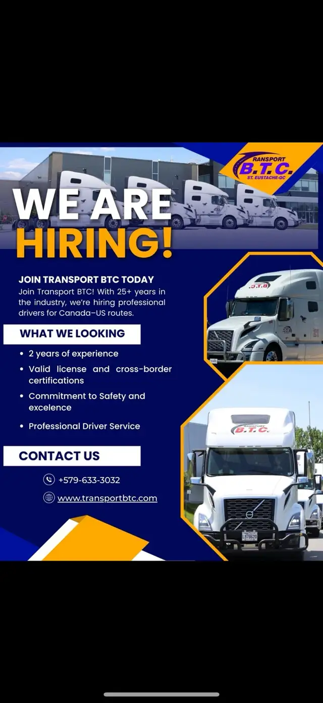 Class 1 Truck Driver