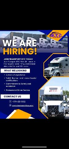 Class 1 Truck Driver