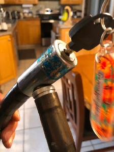 bike locking cable