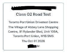 EARLY ROAD TEST BOOKINGS OF G-G2, DRIVING CLASSES - Photo 2