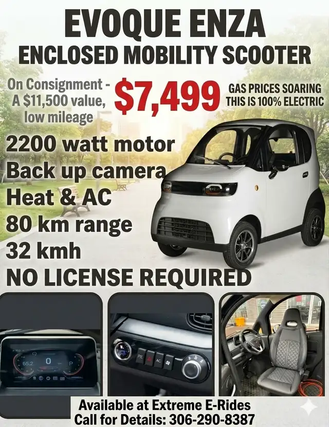 HIGH GAS PRICES? - GO ELECTRIC!