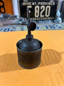 Vintage standard oil can