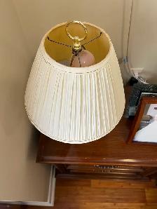 Classic Patterned Ceramic Table Lamp Set - Photo 2
