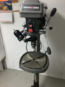 PORTER - CABLE 12- SPEED FLOOR DRILL PRESS - LASER